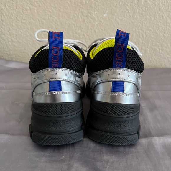 Gucci Flashtrek Trainer Shoes Sneakers 35 NEW - Picture 8 of 14
